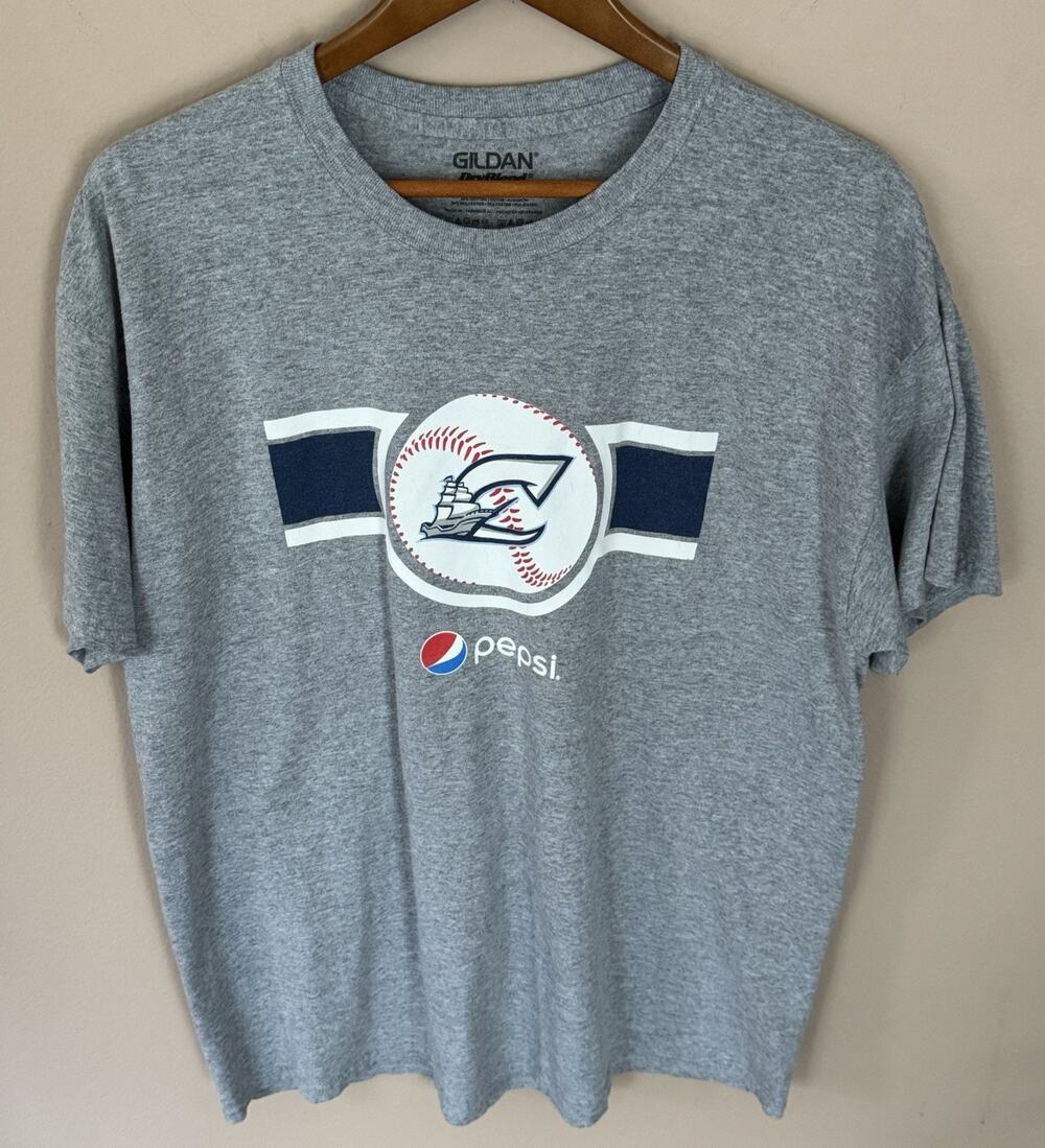 Columbus Clippers Pepsi Promo T-shirt XL MiLB Yankees